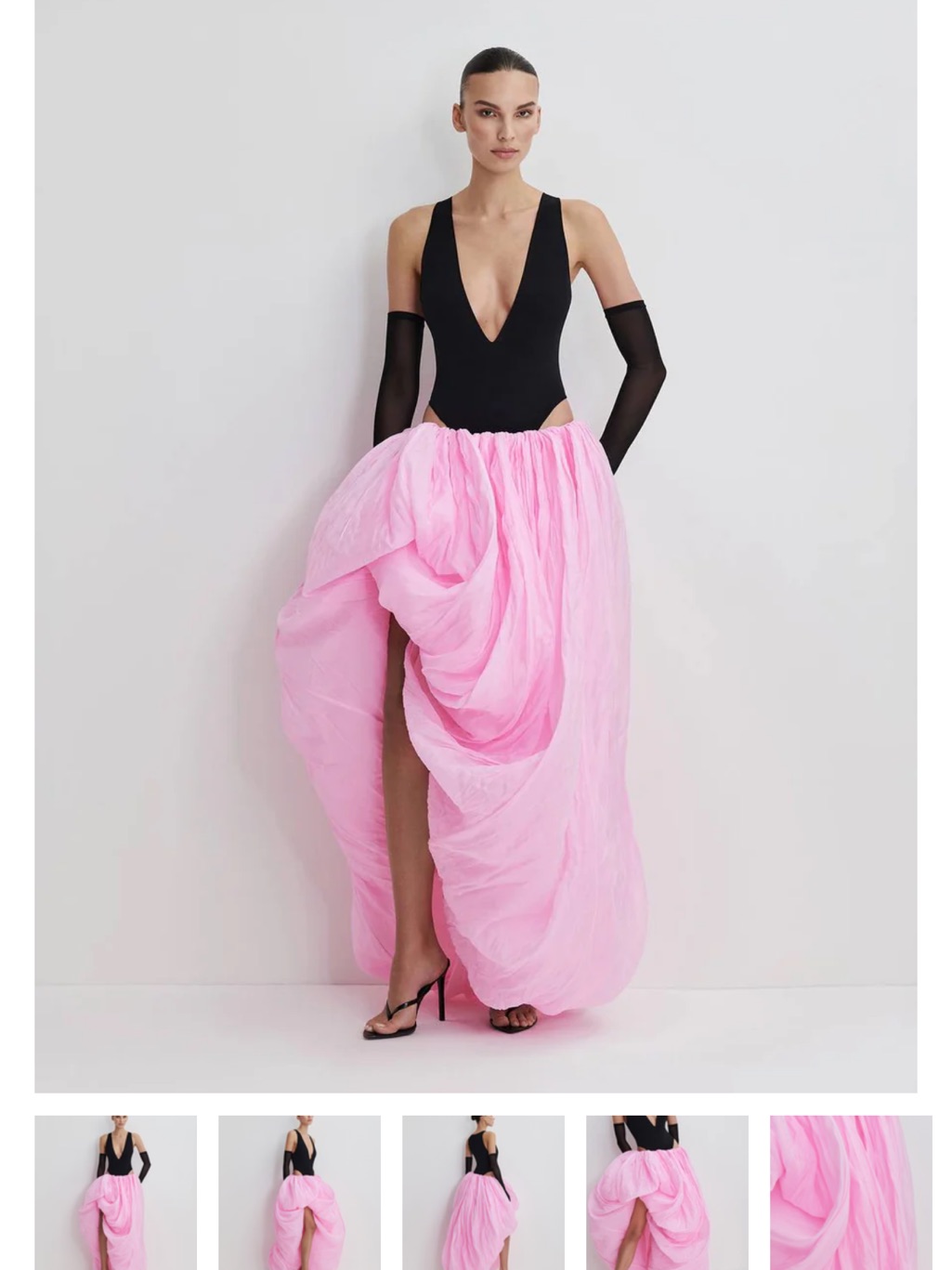 Selezza London Voluminous Pink Skirt Size Xs-S — image 2 of 2
